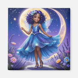 Een fee - Blauw Magneet