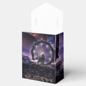 Een fee en een donkere wolf bedankdoosjes (Geopend)