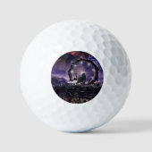 Een fee en een donkere wolf golfballen (Voorkant)