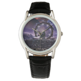 Een fee en een donkere wolf horloge