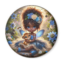 Een fee en haar Leeuw Cub Blue