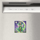 Een fee - groene magneet (Insitu (Vaatwasser))