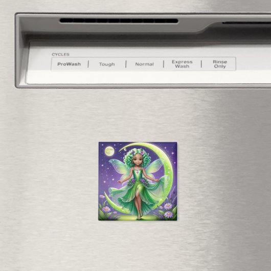 Een fee - groene magneet (Insitu (Vaatwasser))