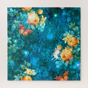 Een fee in de tuin serie ontwerp 11    legpuzzel