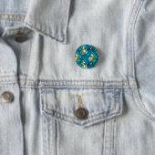 Een fee in de tuin serie ontwerp 11 ronde button 3,2 cm (In situ)