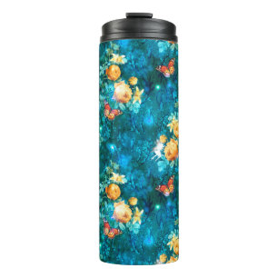 Een fee in de tuin serie ontwerp 11 thermosbeker