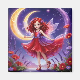 Een fee - rode magneet