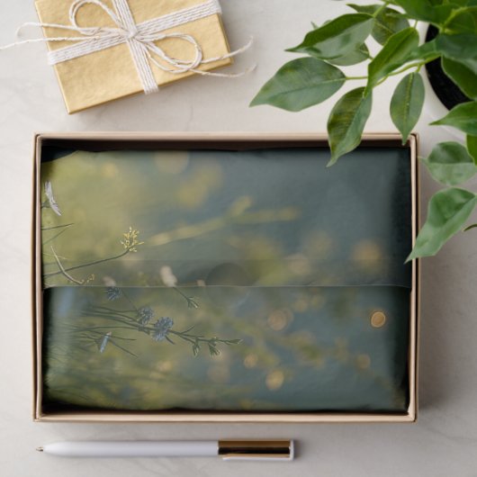 Een fee traint haar draak tissuepapier (Geschenk)