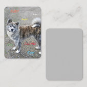 Een feel-good briefkaart plaatskaartje (Voorkant / Achterkant)