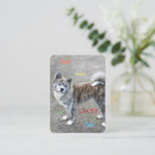 Een feel-good briefkaart plaatskaartje (Staand voorkant)