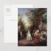 Een feest briefkaart (Voorkant / Achterkant)