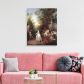 Een feest canvas afdruk (Insitu (Woonkamer))