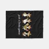 Een feest ganzen cinco de mayo grappig mexicaans f fleece deken (Voorkant (Horizontaal))