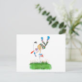 Een feest - Golf, Tony Fernandes Briefkaart (Staand voorkant)