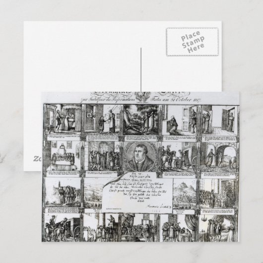 Een feest om de Hervorming te vieren Briefkaart (Voorkant / Achterkant)