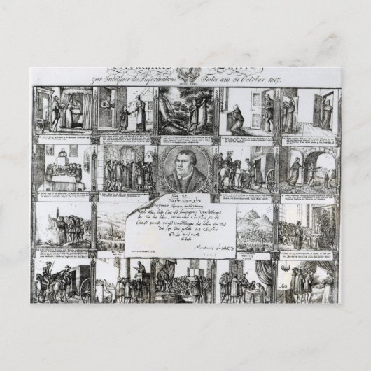 Een feest om de Hervorming te vieren Briefkaart (Voorkant)