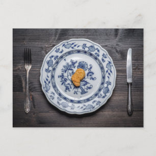 Een feest past bij een koning! briefkaart