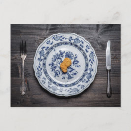 Een feest past bij een koning! briefkaart