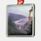 Een feestdag aan de kust van Oregon bij de Heceta Metalen Ornament (Links)