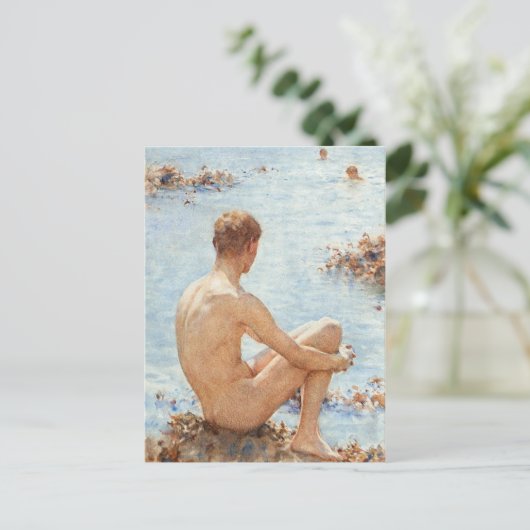 Een feestdag briefkaart (Staand voorkant)