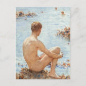 Een feestdag briefkaart (Voorkant)