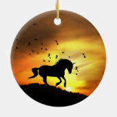 Een feestdag en een Ornament met nachtelijke feest (Achterkant)