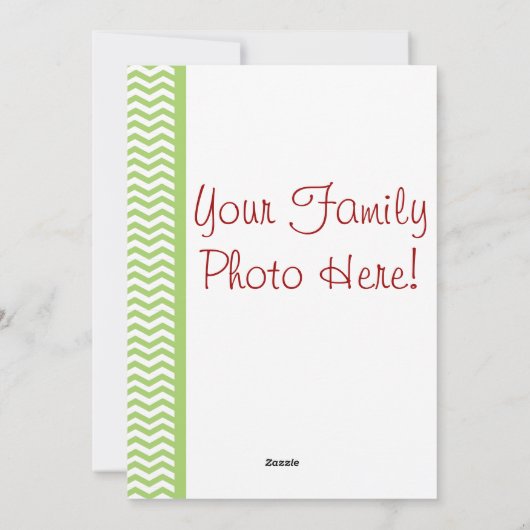 Een feestdag feestdagenkaart (Achterkant)