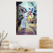 Een feestdag in Brighton ~ James Tissot ~ Fine Art Poster (Keuken)