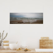 Een feestdag op het strand poster (Keuken)