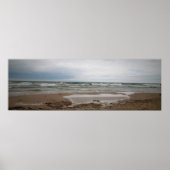 Een feestdag op het strand poster (Voorkant)