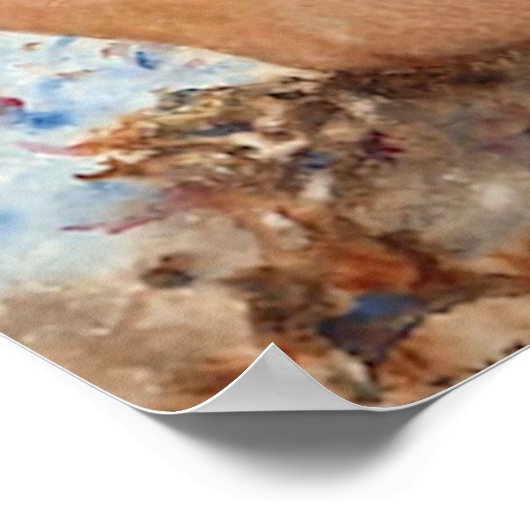 Een feestdag poster (Hoek)