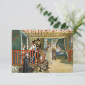 Een feestdag van Carl Larsson Bedankkaart (Staand voorkant)