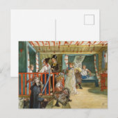 Een feestdag van Carl Larsson Feestdagenkaart (Voorkant / Achterkant)