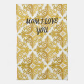Een feestdoek voor je moeder theedoek (Verticaal)