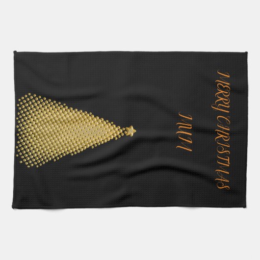 Een feestdoek voor je moeder theedoek (Horizontaal)