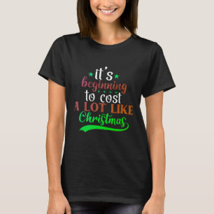Een feestelijk en humoristisch kerst T-shirt ontwe