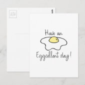 Een feestelijke dag hebben briefkaart (Voorkant / Achterkant)