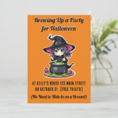 Een feestje voor Halloween Kaart (Staand voorkant)
