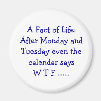 Een feit van het leven - Magneet