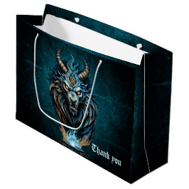 Een fel blauw dier, een majestueus wezen groot cadeauzakje
