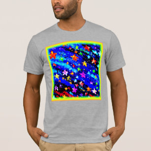 Een Felgekleurde Sterrenhemel. Koop Nu T-shirt