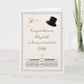 Een felicitatie kaart (Voorkant)