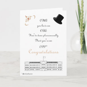 Een felicitatie kaart