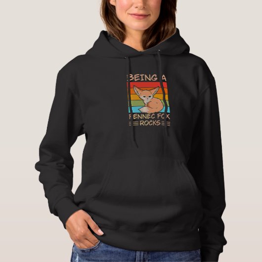 een Fennec Fox-rok voor een Fennec Fox Hoodie (Voorkant)