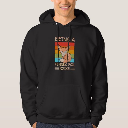 een Fennec Fox-rok voor een Fennec Fox Hoodie (Voorkant)