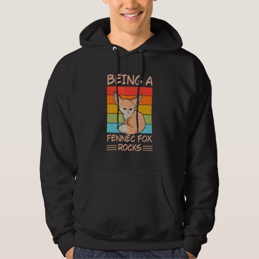 een Fennec Fox-rok voor een Fennec Fox Hoodie (Voorkant)