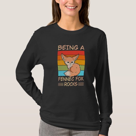 een Fennec Fox-rok voor een Fennec Fox T-shirt (Voorkant)