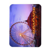 Een ferris wiel en carrousel bij de marine pier in magneet (Verticaal)