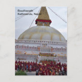 Een festival in Boudha Stupa Briefkaart (Voorkant)
