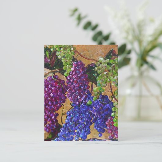 Een festival van Druiven Briefkaart (Staand voorkant)